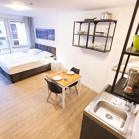 Modernes In Der Innenstadt Apartment Wurzburg